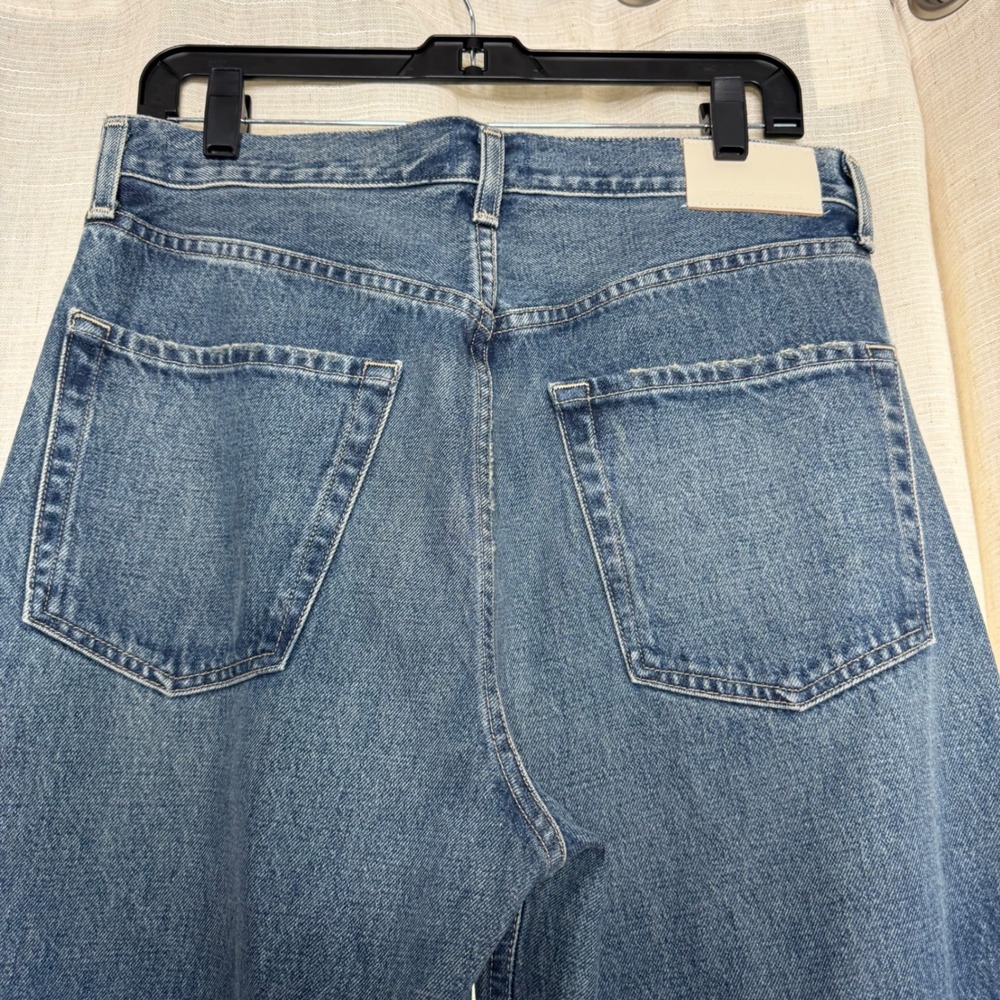 Citizens of Humanity Ayla Baggy Jeans Wide Leg Medium Wash Blue High Rise 28 - Picture 5 of 10